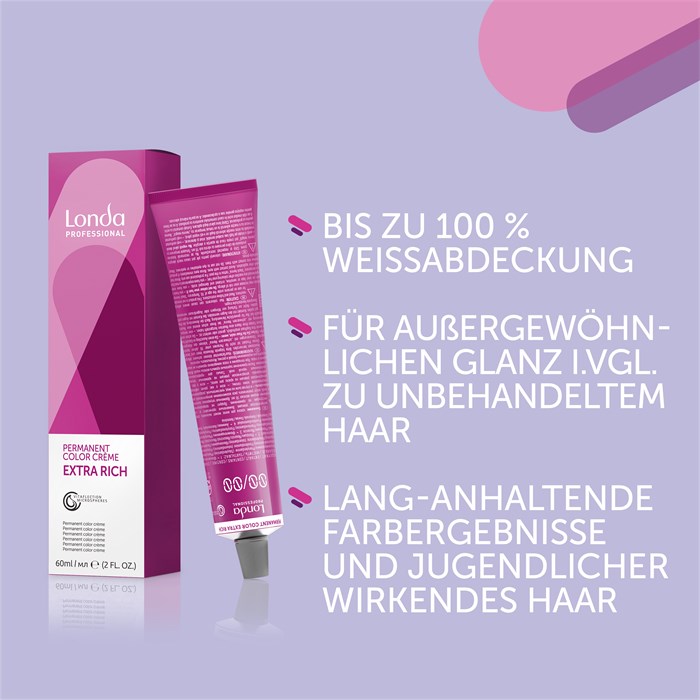 Permanente Cremehaarfarbe