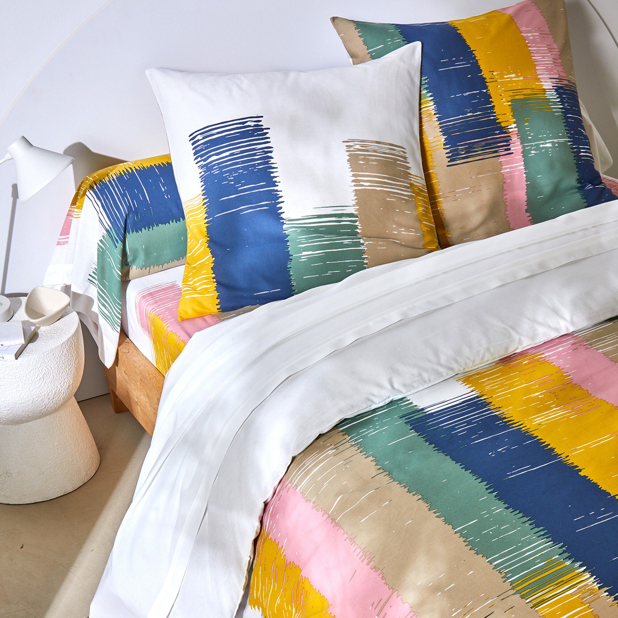 Linge de lit Gouache en coton