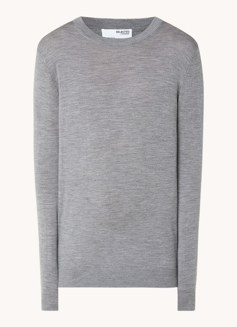 Pulover Tray Pull selectat pentru bărbați, confecționat din lână merinos fină.