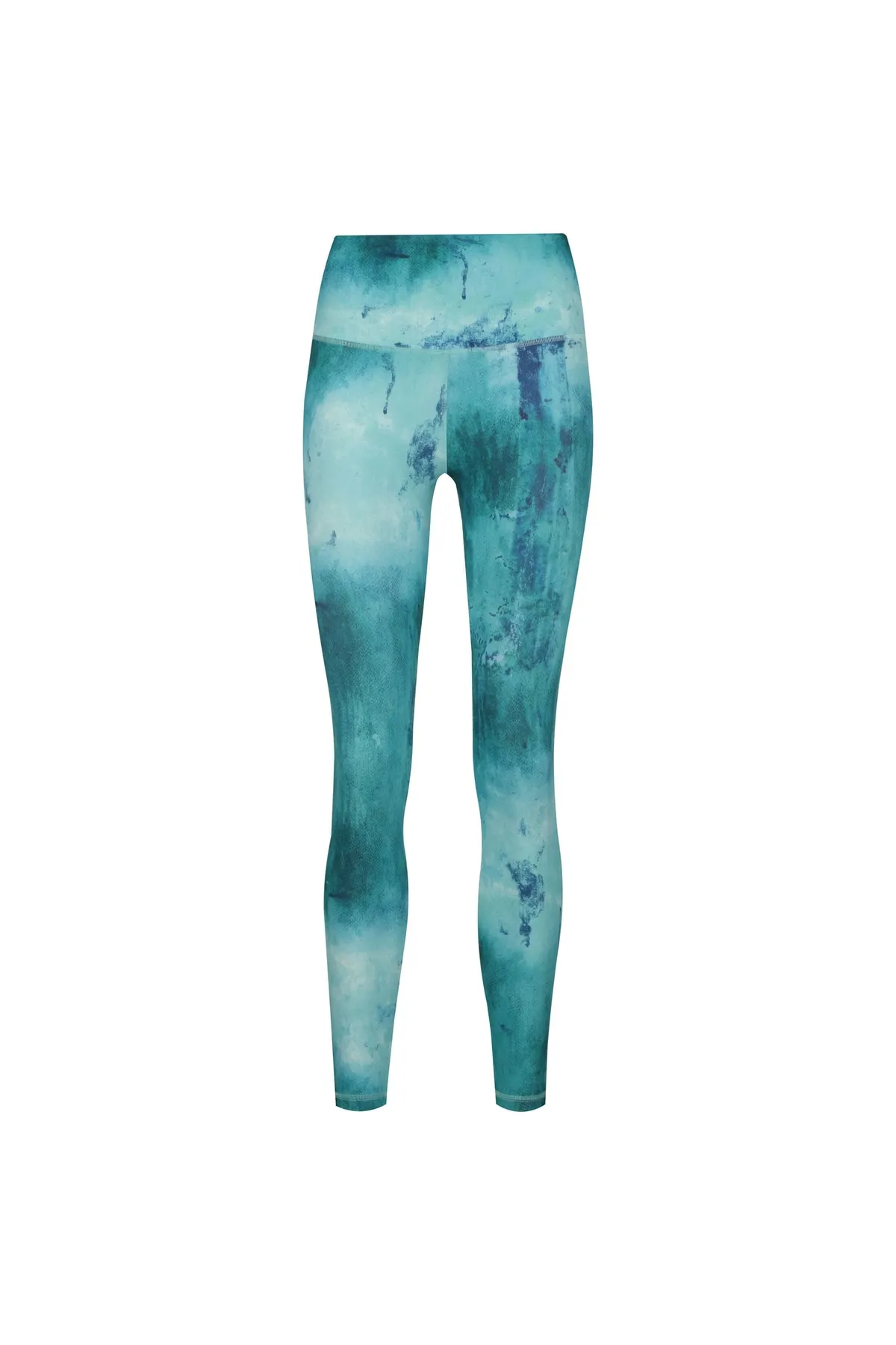 Reebok  Sport-Leggings - Grün - Hoher Bund