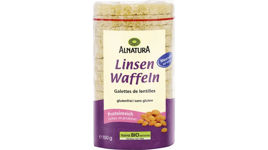 Alnatura Bio Linsenwaffeln 100 g