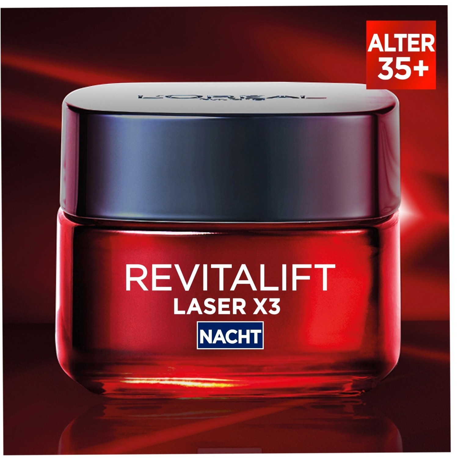 Laser X3 Dreifach-Power Anti-Age Nachtpflege mit Pro-Retinol + Hyaluronsäure + Vitamin C