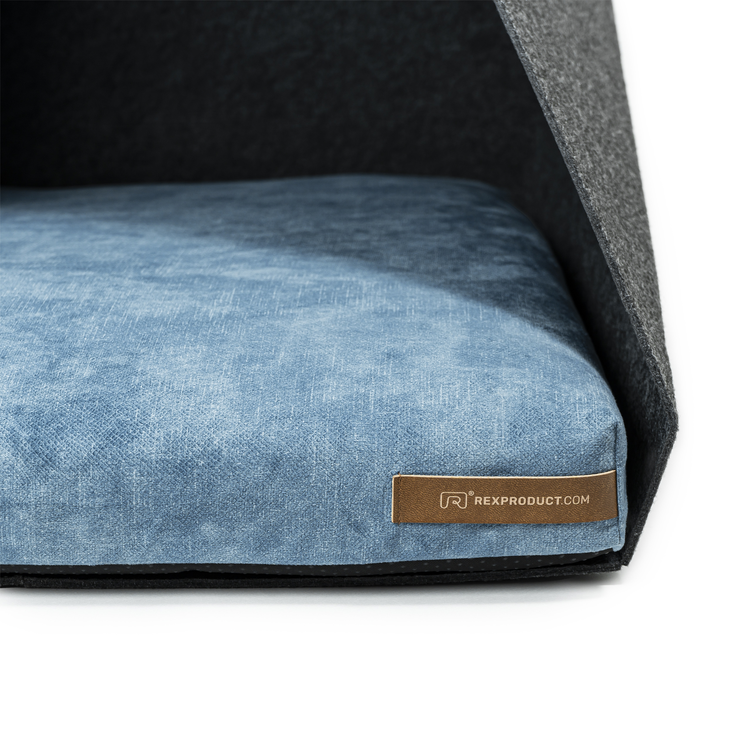 Rexproduct Hundehöhlen Rexproduct Home PetPocket dunkelgrau blau