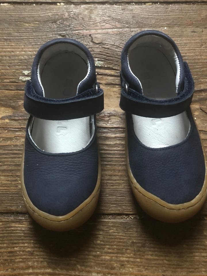 BO-BELL Leder-Spangenballerinas in Dunkelblau günstig kaufen 21