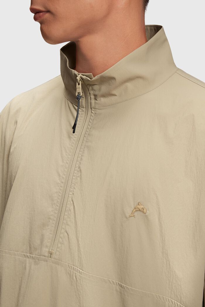 Anorak mit halbem Zipper