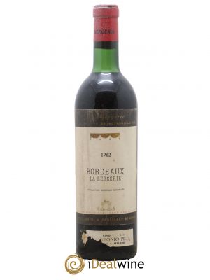 - La Bergerie Baron Philippe De Rothschild 1962 - Lot de 1 Bouteille