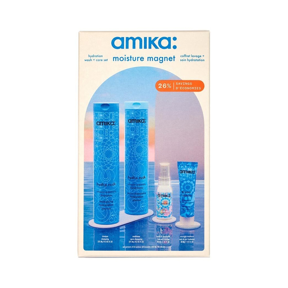 Amika moisture magnet hydrating wash + care set Soin des cheveux