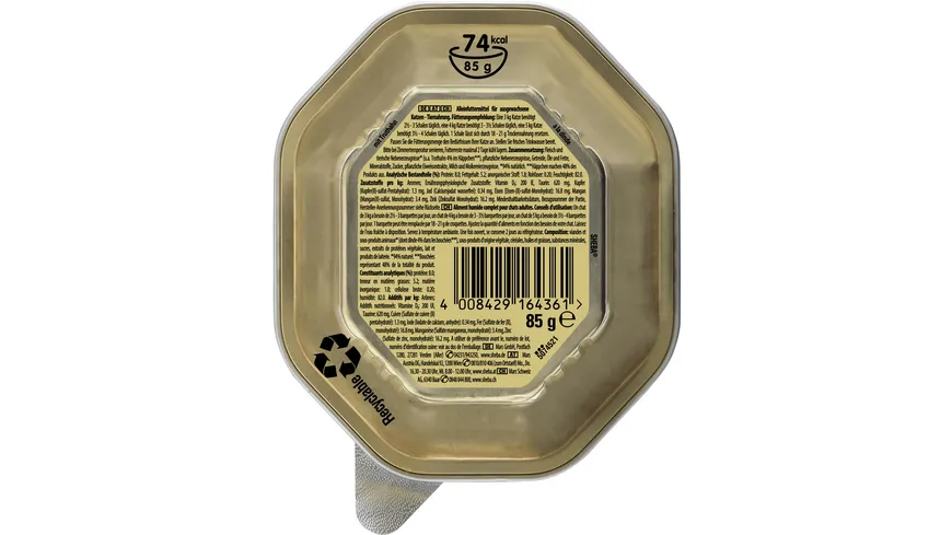 SHEBA® Schale Sauce Spéciale mit Putenhäppchen in heller Sauce 85g 85 g