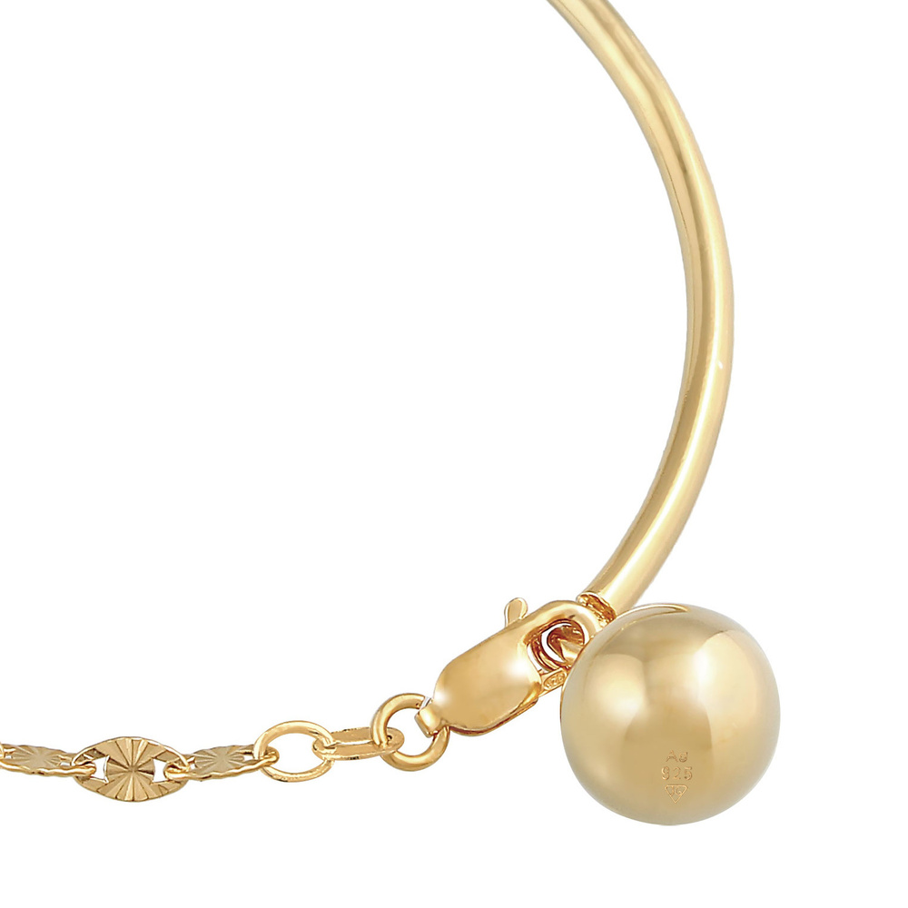Elli PREMIUM Elli PREMIUM Bracelet Blogueuse de la tendance des plaquettes de balles pour dame Bracelet