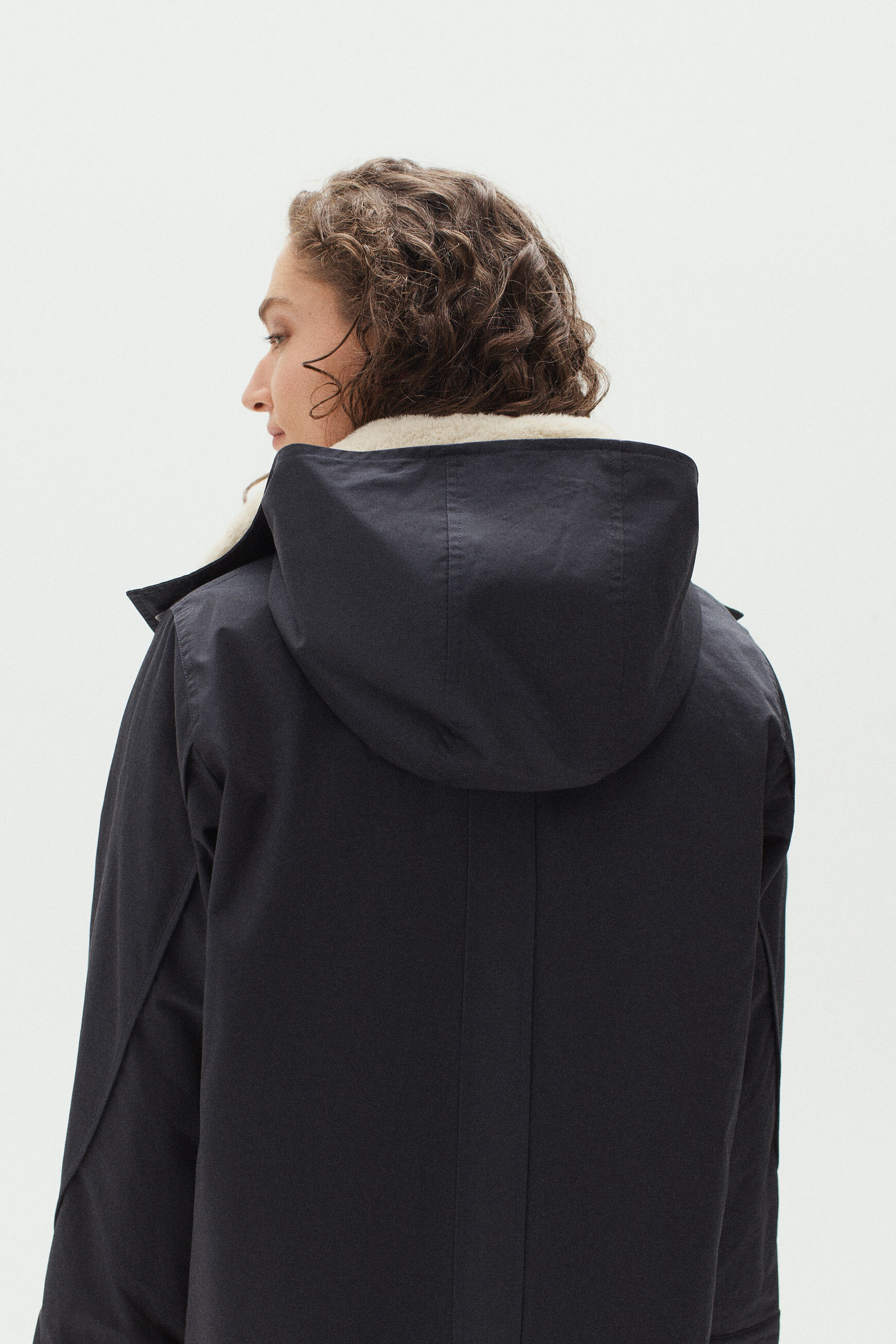 parka ernest bleu marine femme