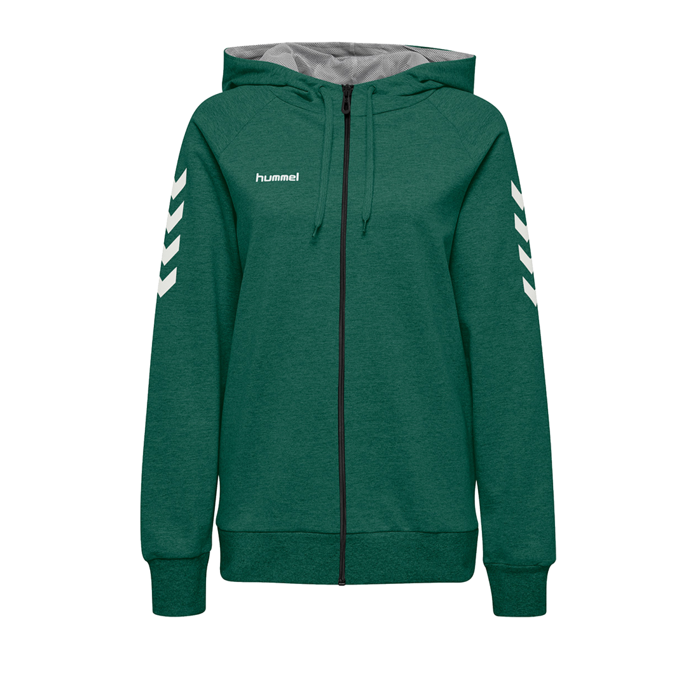 Hummel Cotton Kapuzenjacke Damen Grün F6140