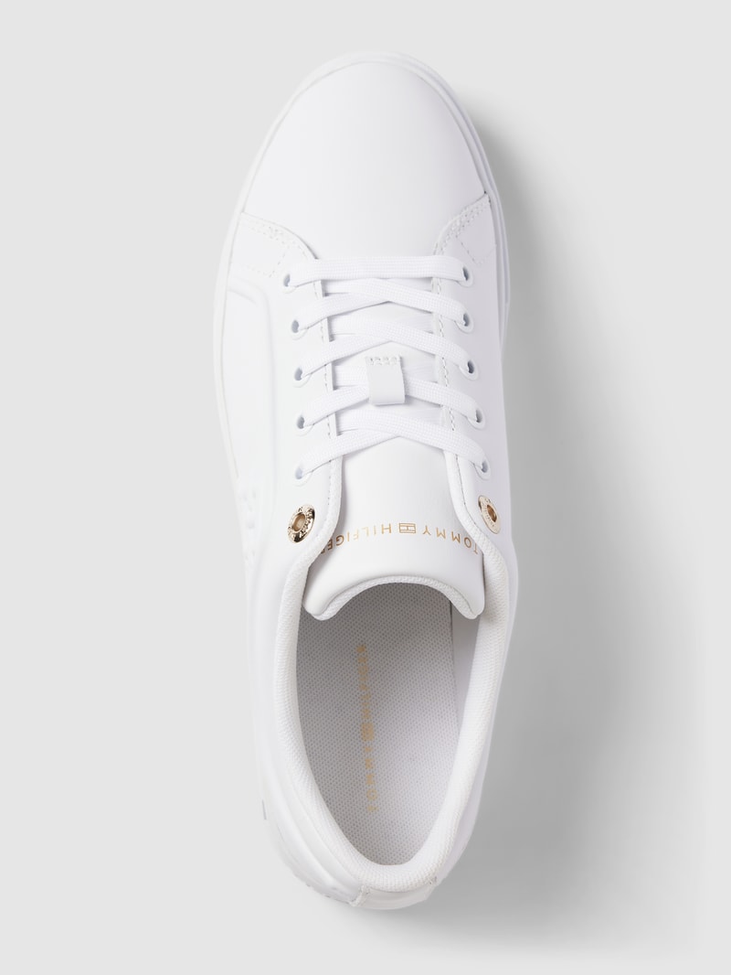 Sneaker aus Leder Modell 'CASUAL' in weiß