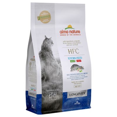 Almo Nature HFC Longevity Sterilized Wolfsbarsch & Goldbrasse