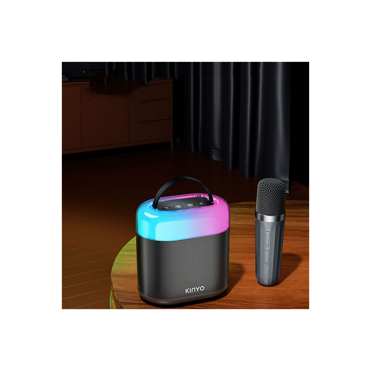 Mikrofon Audio integriertes Mikrofon Home KTV Haushaltskinder singen k nationales Bluetooth-Audiomikrofon