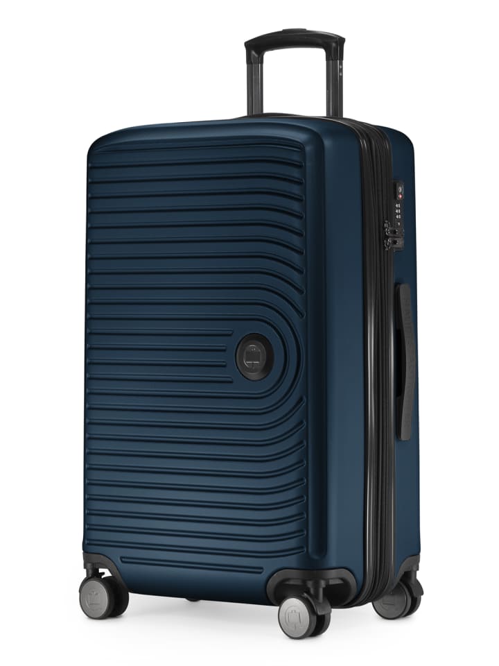 Hauptstadtkoffer Mitte - Mittelgroßer Hartschalenkoffer Koffer TSA, 68cm 88 L in Dunkelblau günstig kaufen M
