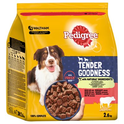 2,6 kg Pedigree Tender Goodness zum Sonderpreis!