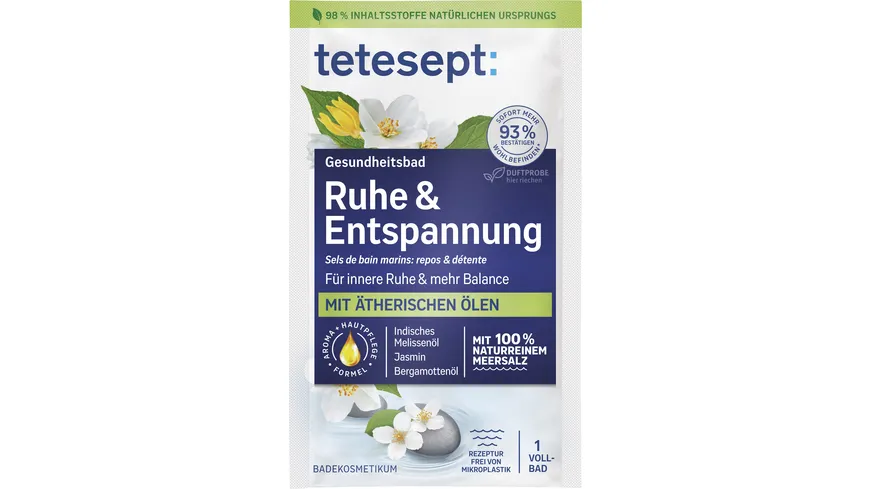tetesept Gesundheitsbad Ruhe & Entspannung 80 g