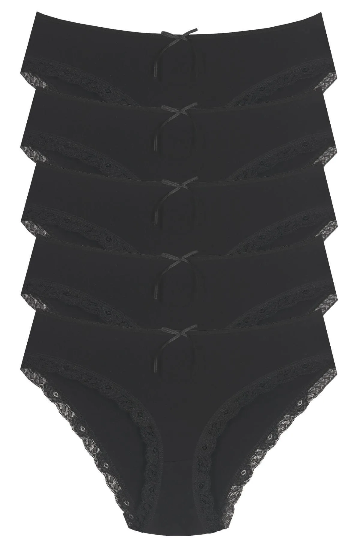 Newlilla  1009 Bato Lace Leg 5-teiliges Damenhöschen-Set 1009-v2
