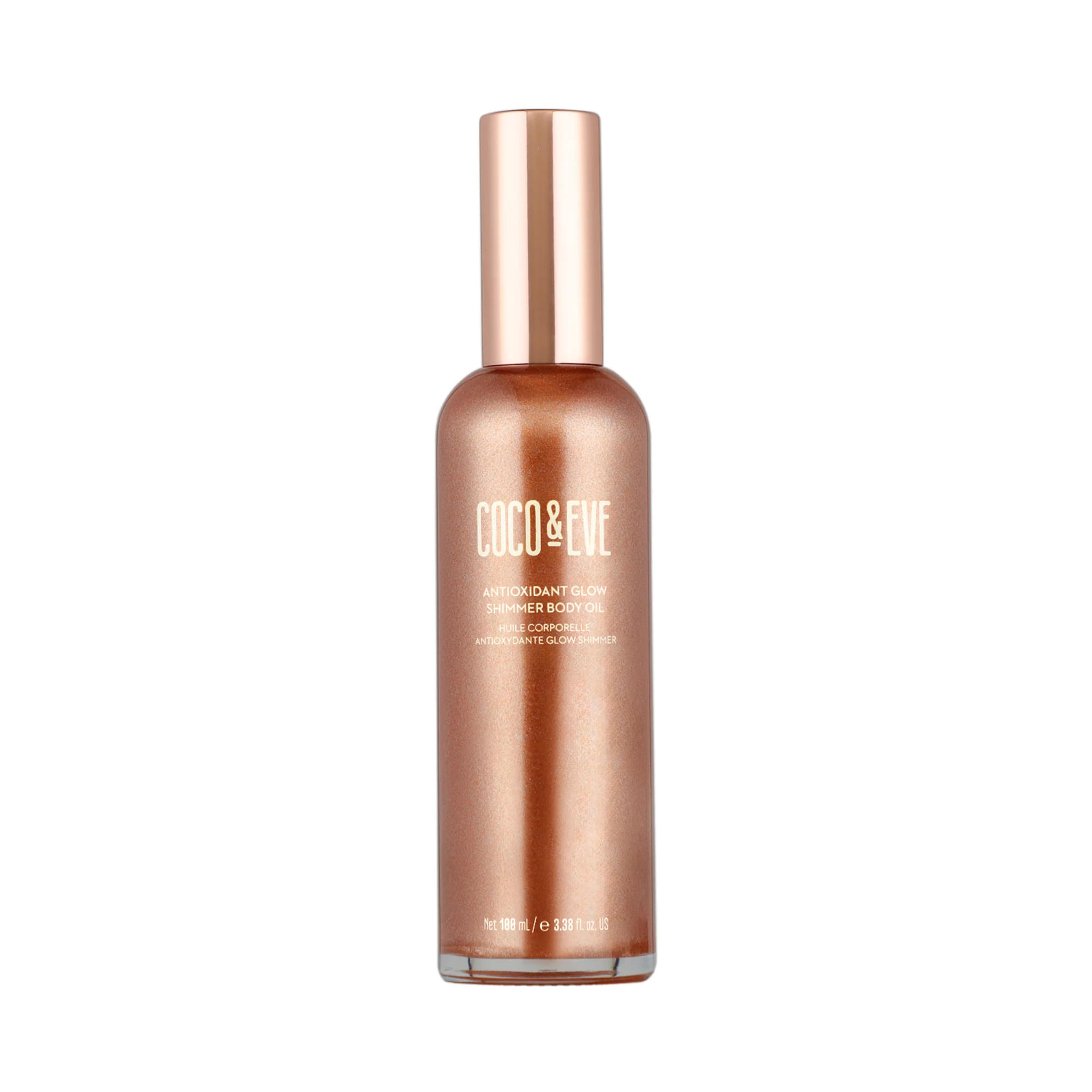 Sunny Honey Antioxidant Glow Shimmer Body Oil - Glødende kroppsolje, solkrem uten beskyttelse