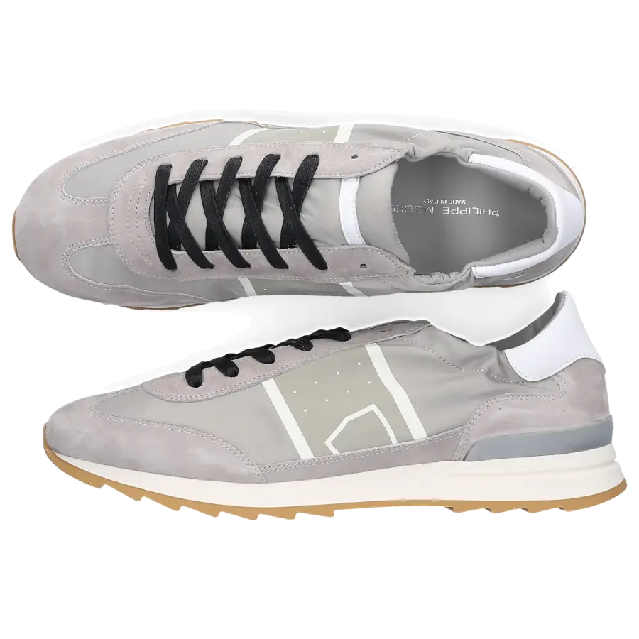 Philippe Model - Sneaker low TOUJOURS Logo grau - grau