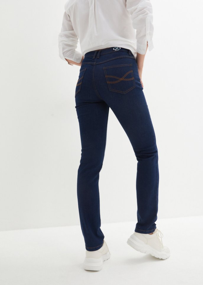 Essential Basic Stretch-Jeans, Straight