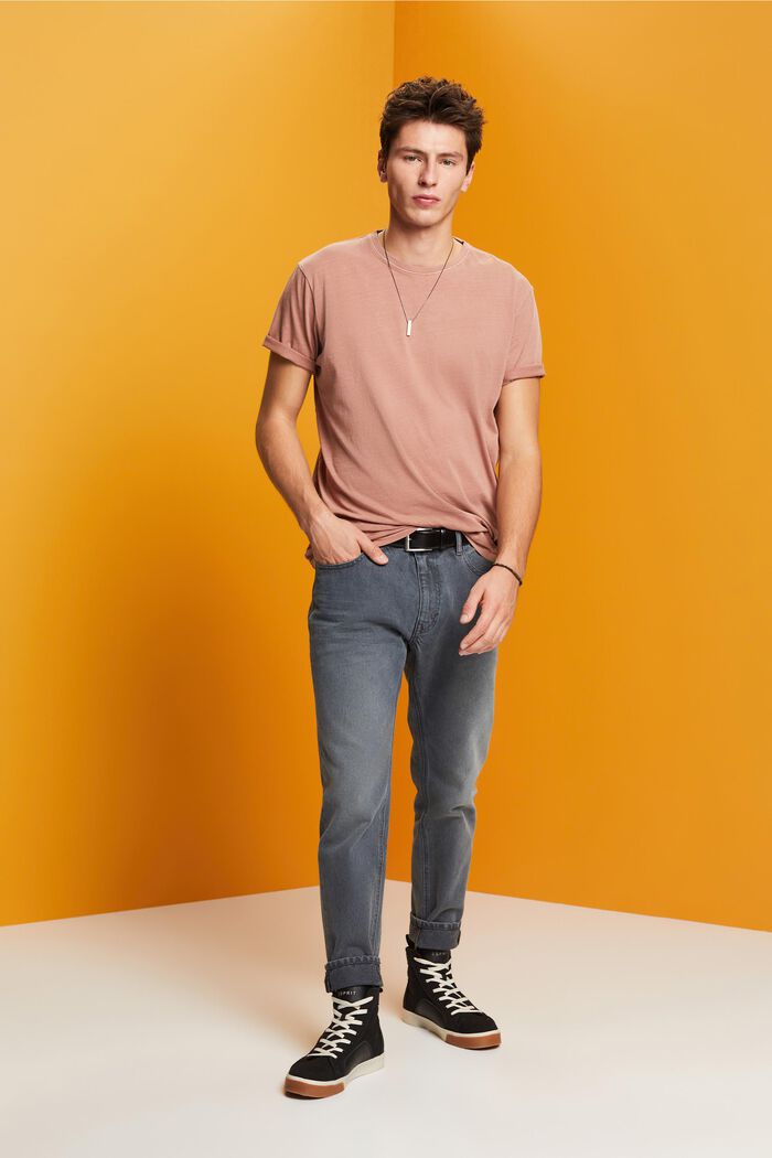T-Shirt im Washed-Look, 100 % Baumwolle