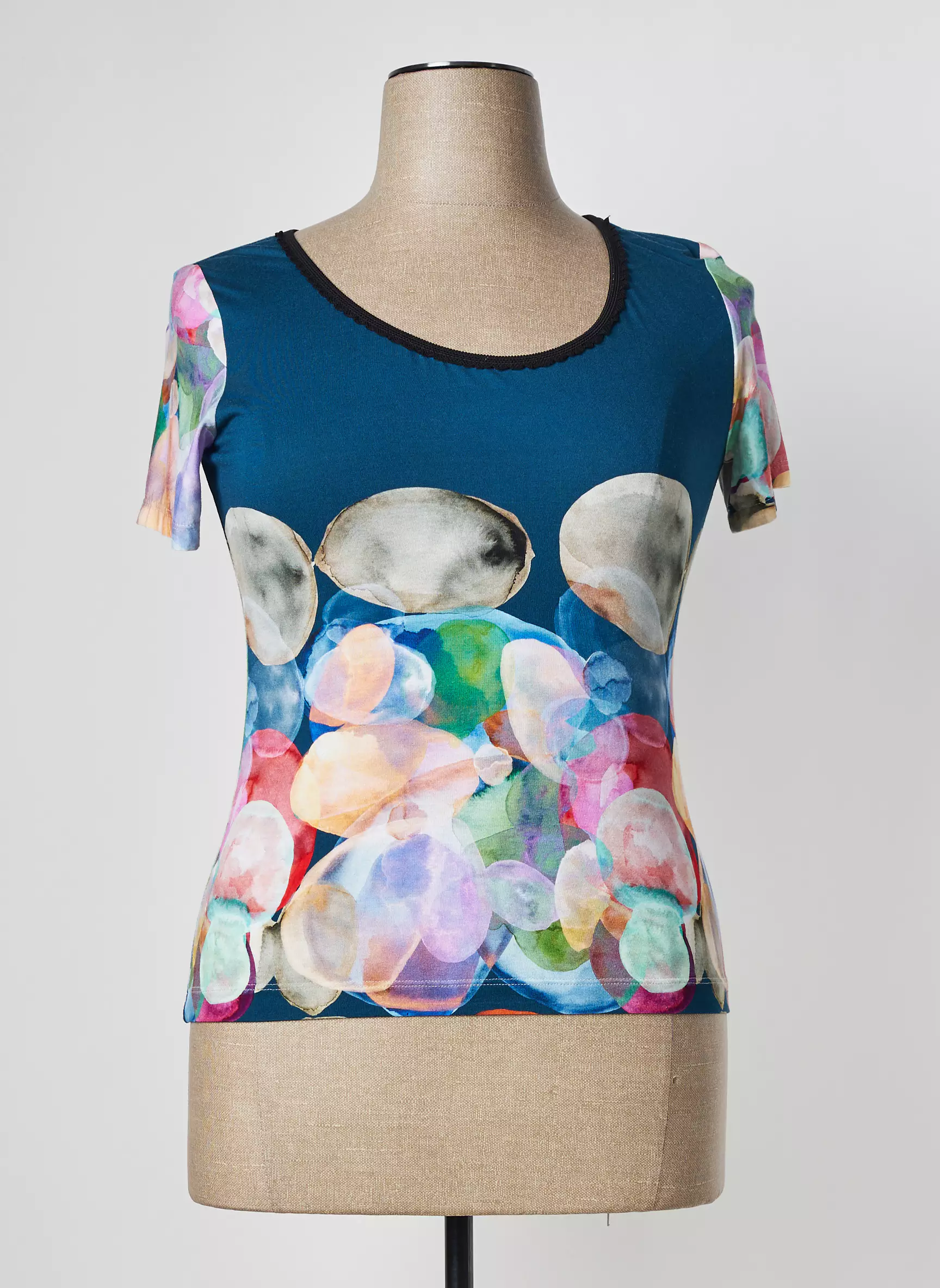 Lo Les Filles Tshirts Femme couleur bleu