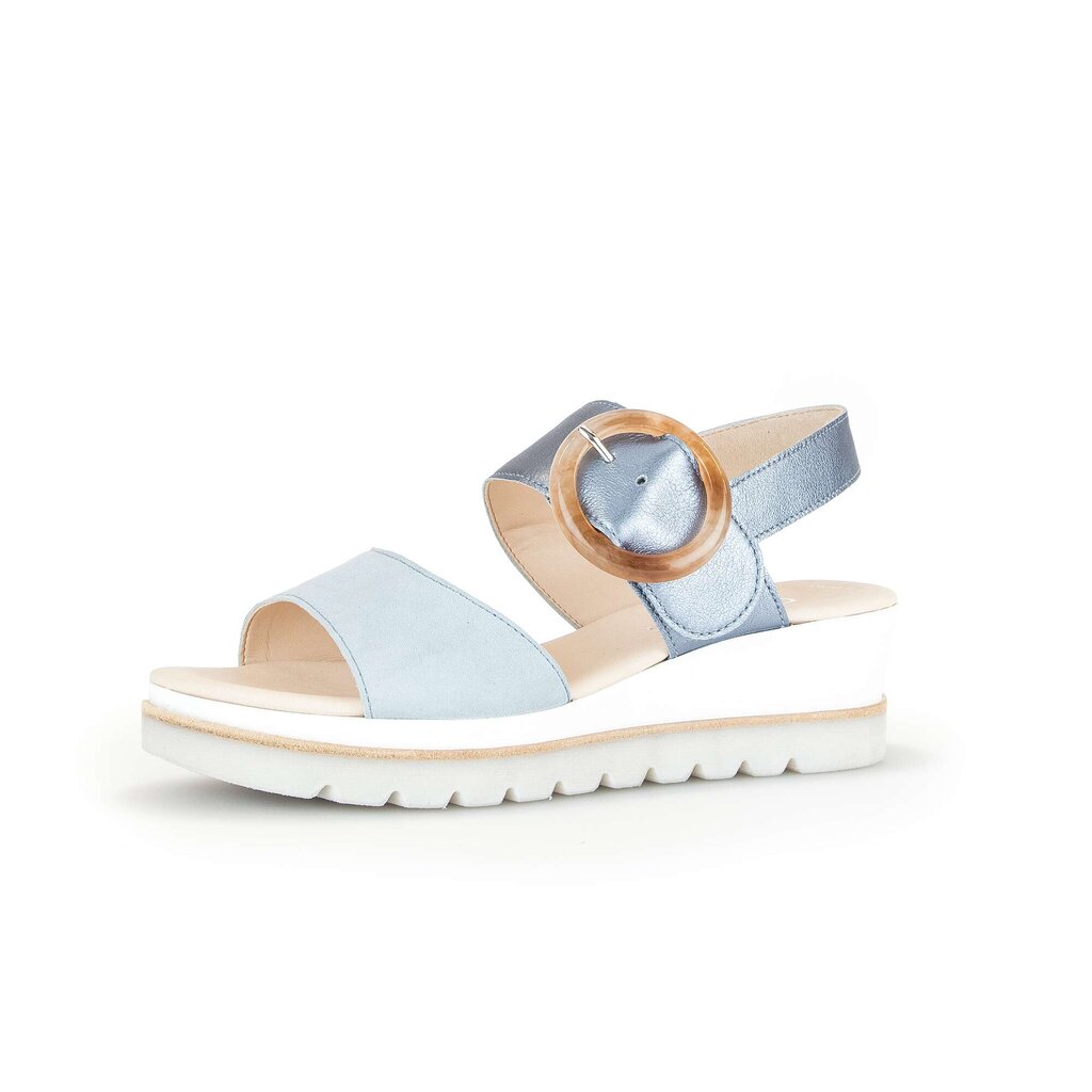 Gabor fashion Keilsandalette blau
