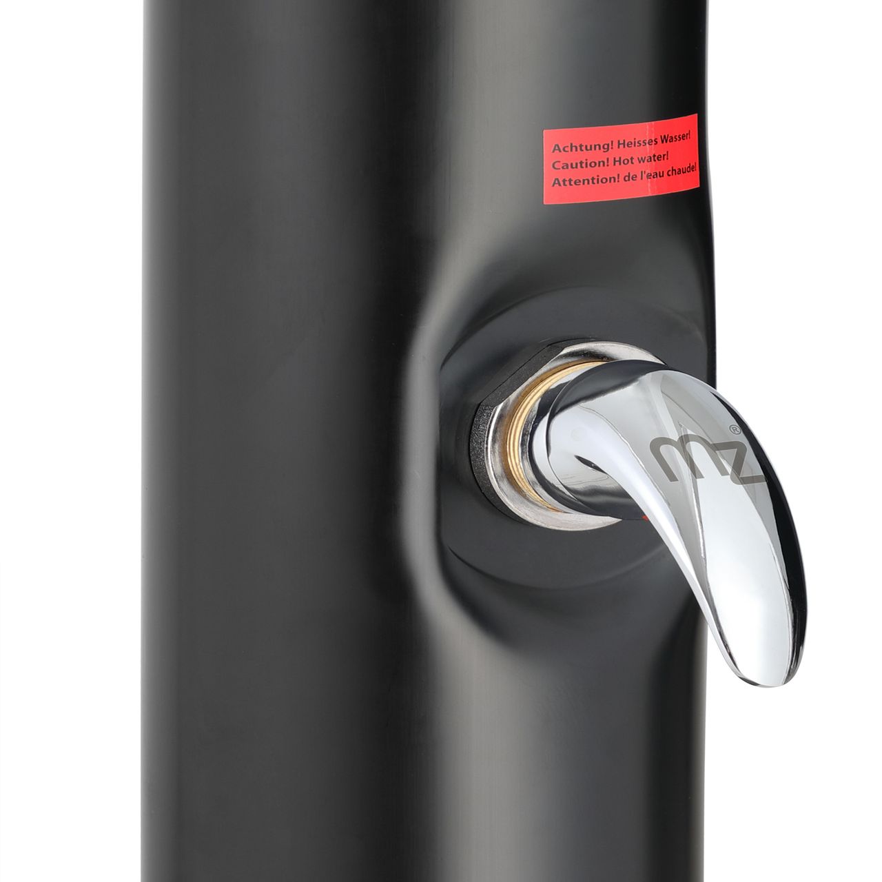 Casaria Deuba Solardusche 20l 215x15x15cm schwarz