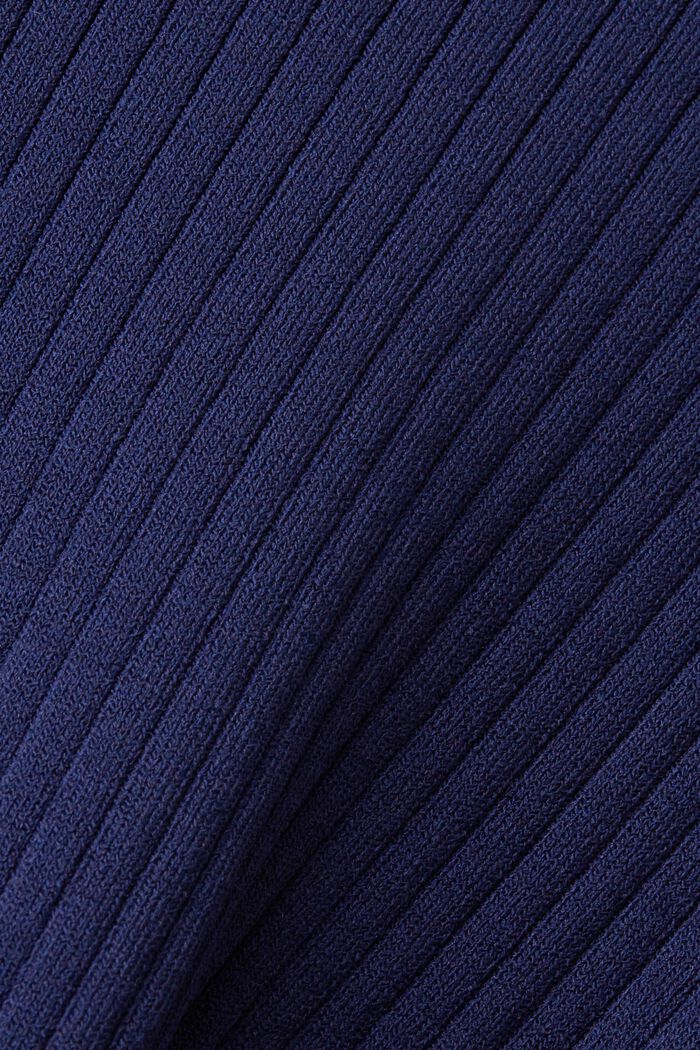 Rundhalspullover im Colorblock-Design