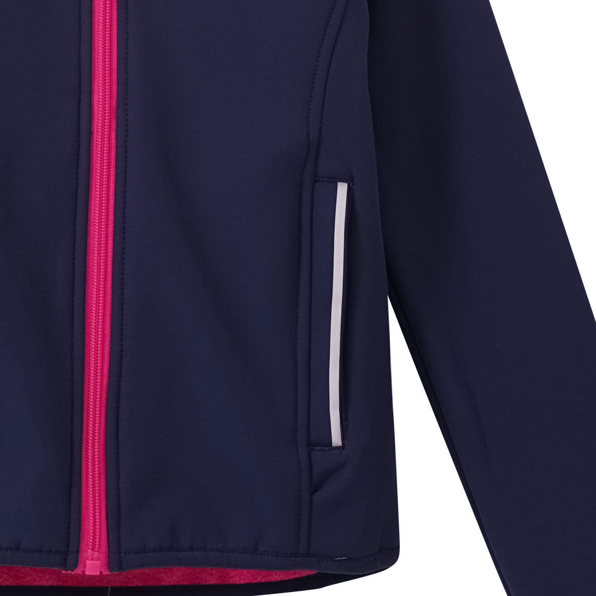 Mädchen Softshelljacke mit Fleecefutter