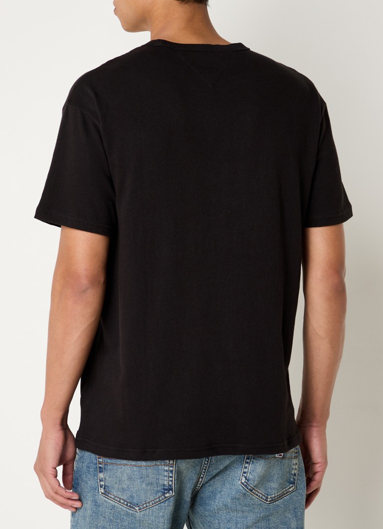 Tricou Tommy Hilfiger cu logo brodat