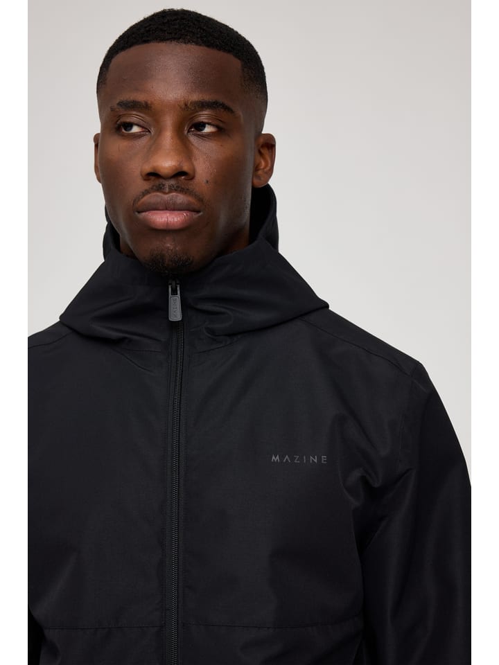 MAZINE Regenjacke in Schwarz günstig kaufen