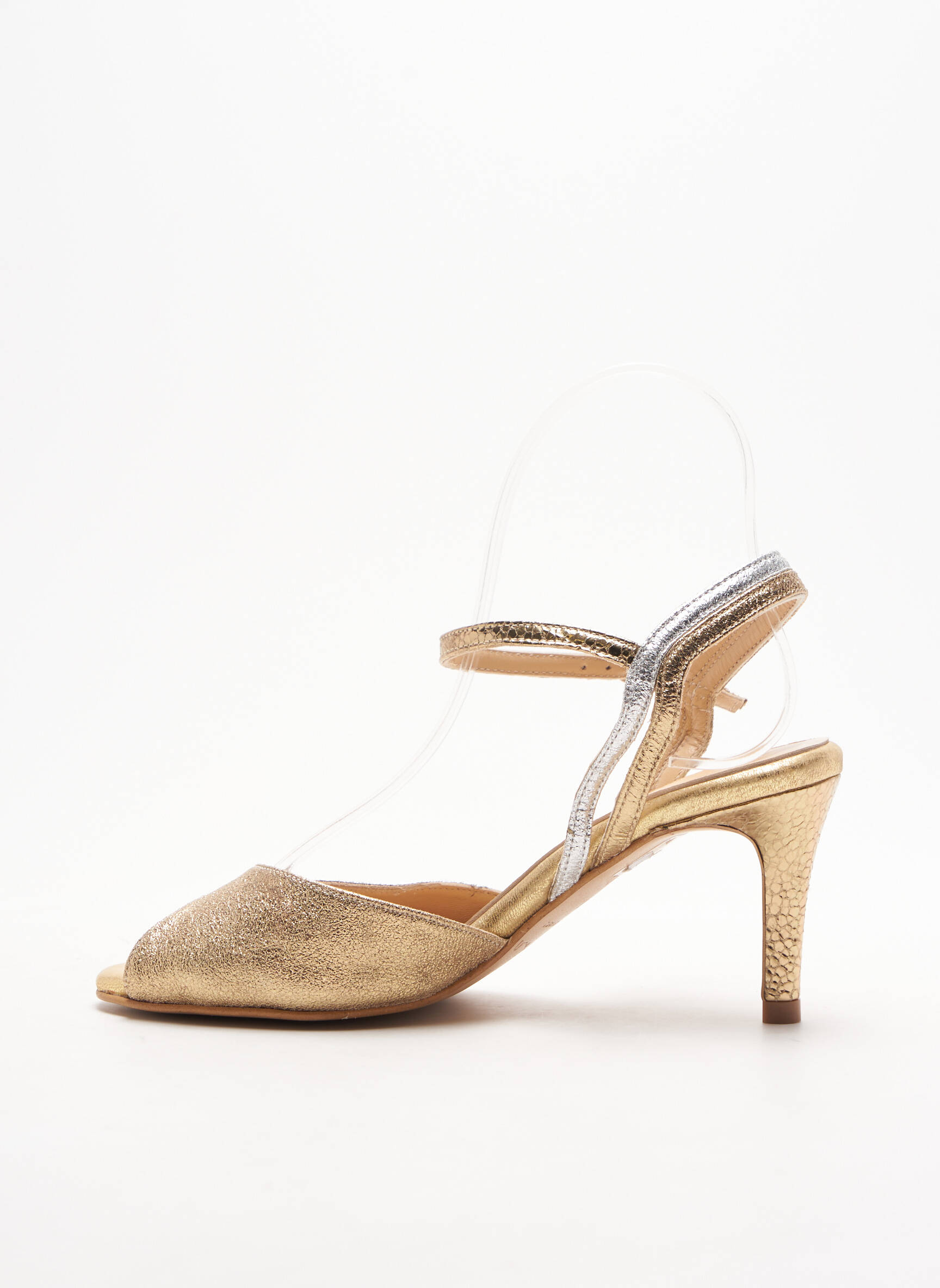 Creatis Sandales Nu Pieds Femme couleur jaune