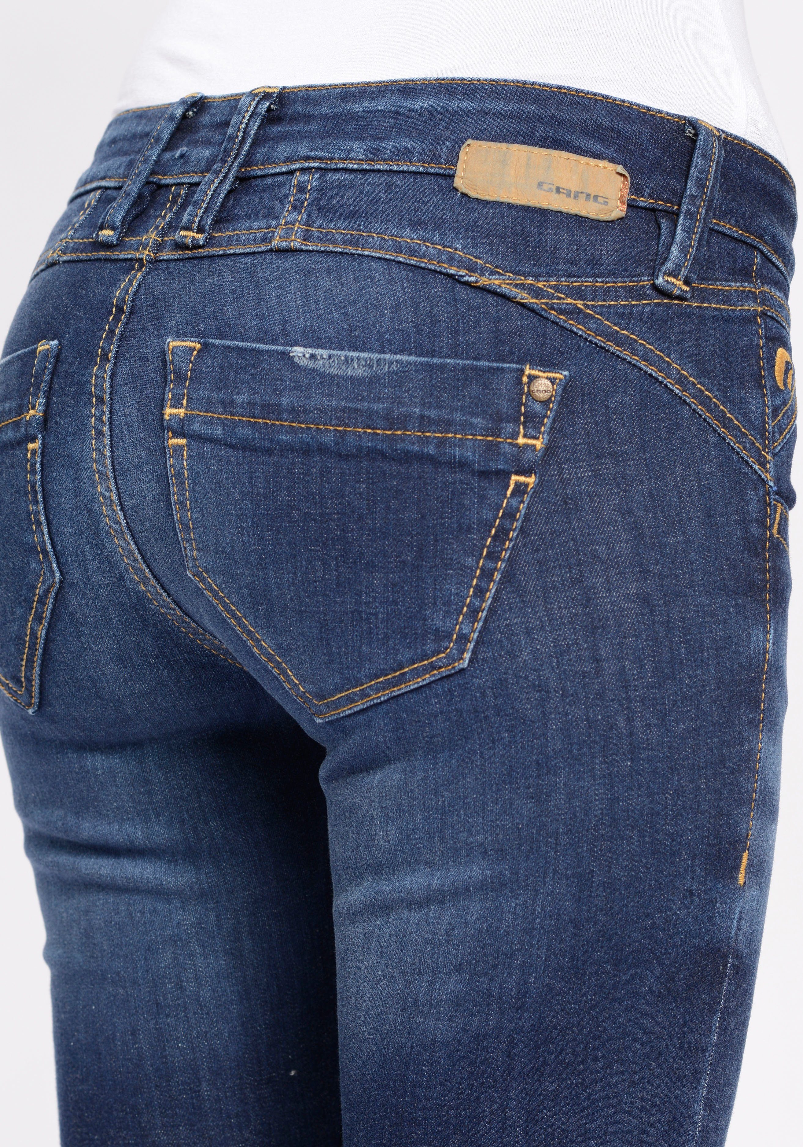 GANG Skinny-fit-Jeans 94NENA mit niedriger Leibhöhe