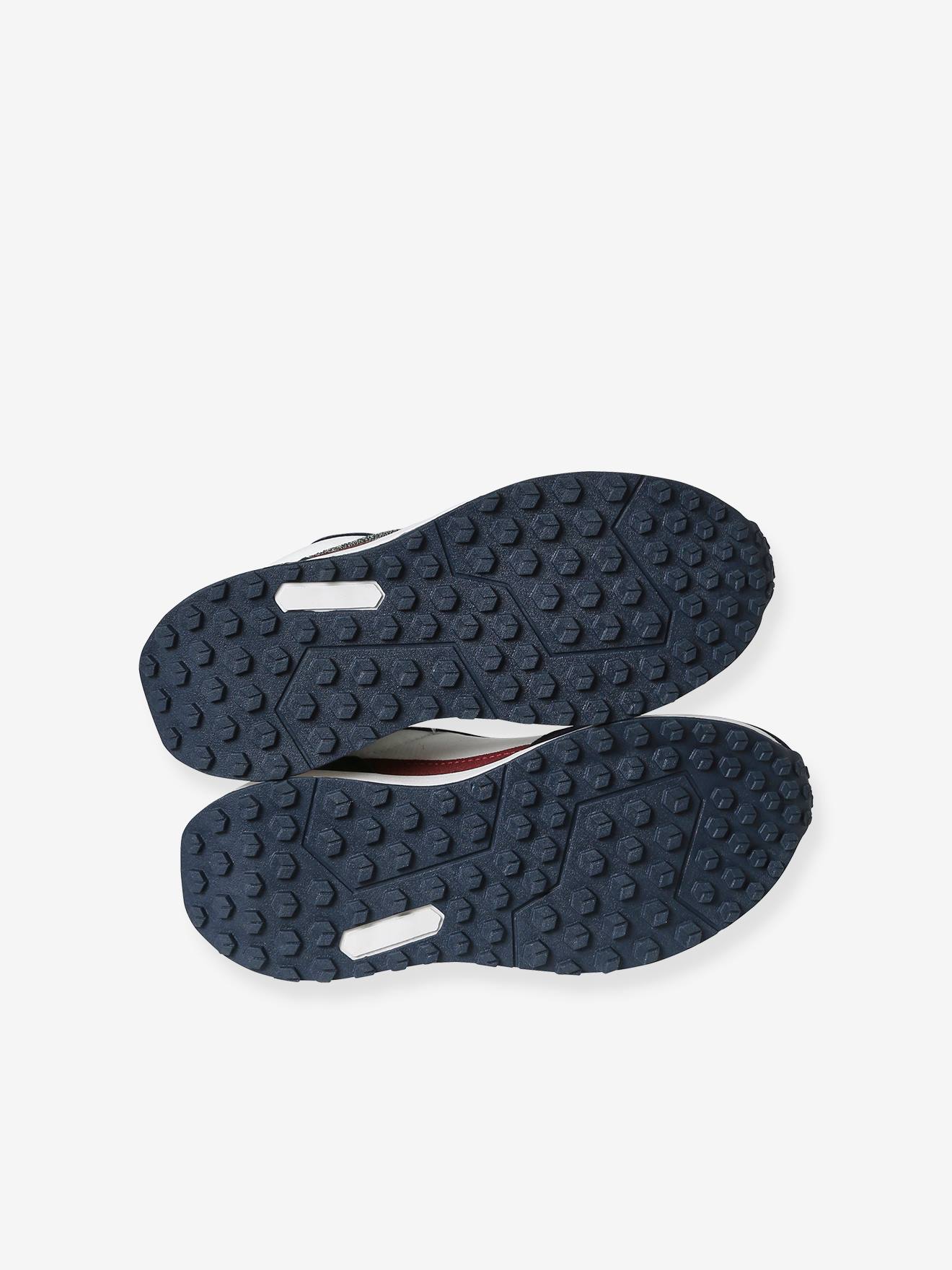 Vertbaudet Kinder Sneakers mit Schnürung - marine