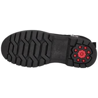 Relife Schnür Boots in schwarz