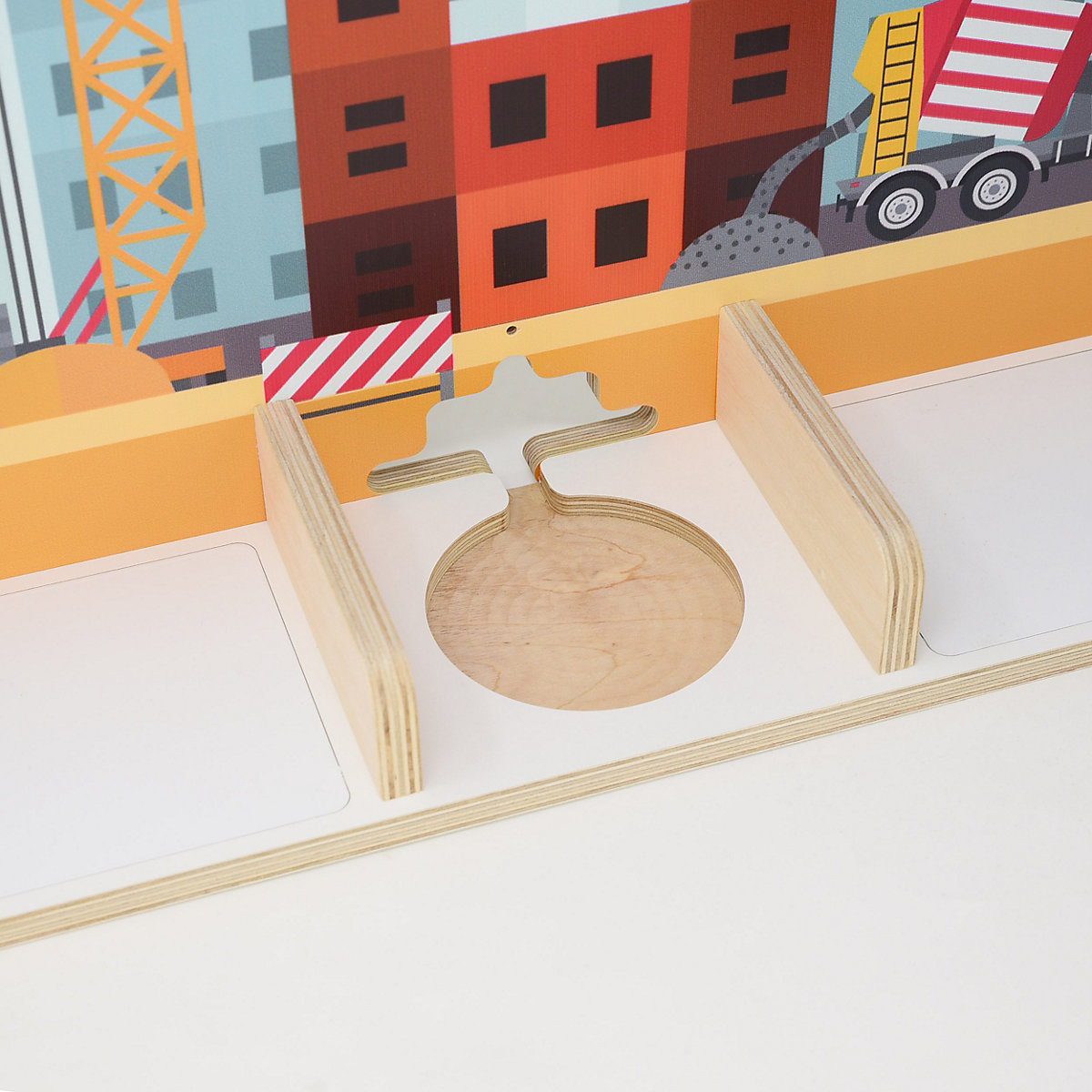 Regal für Musikbox Baustelle, groß - geeignet für Toniebox