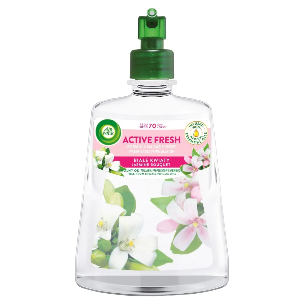 Ανταλλακτικό Air Wick Active Fresh, Λευκά Άνθη