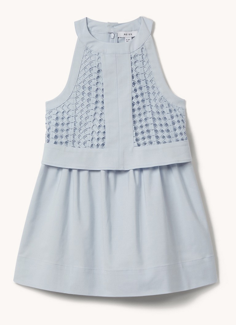 Reiss Eden dress with openwork design