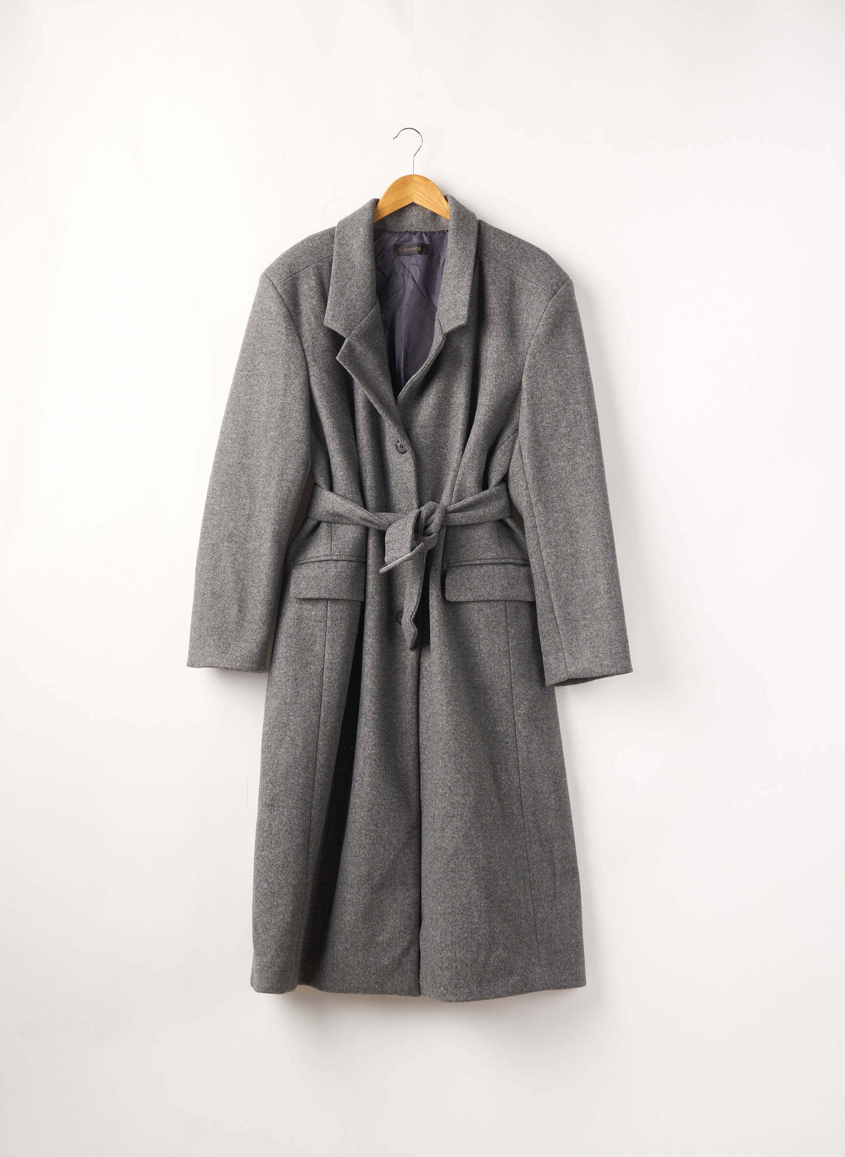 Storets Manteaux Longs Femme couleur gris