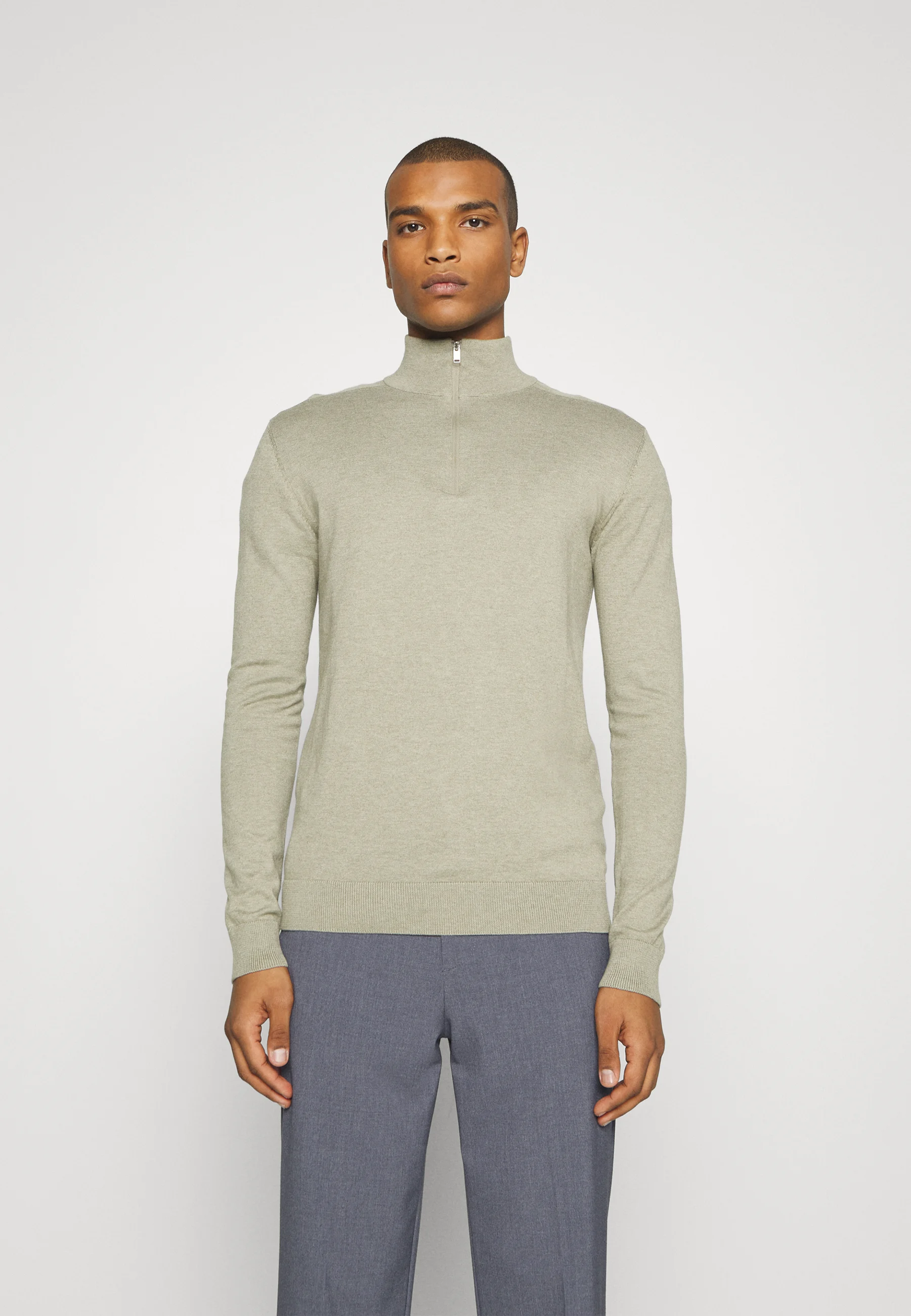 Suéter SLHBERG HALF ZIP de Selected Homme