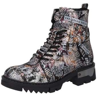 2Go Fashion Schnür Boots in bunt