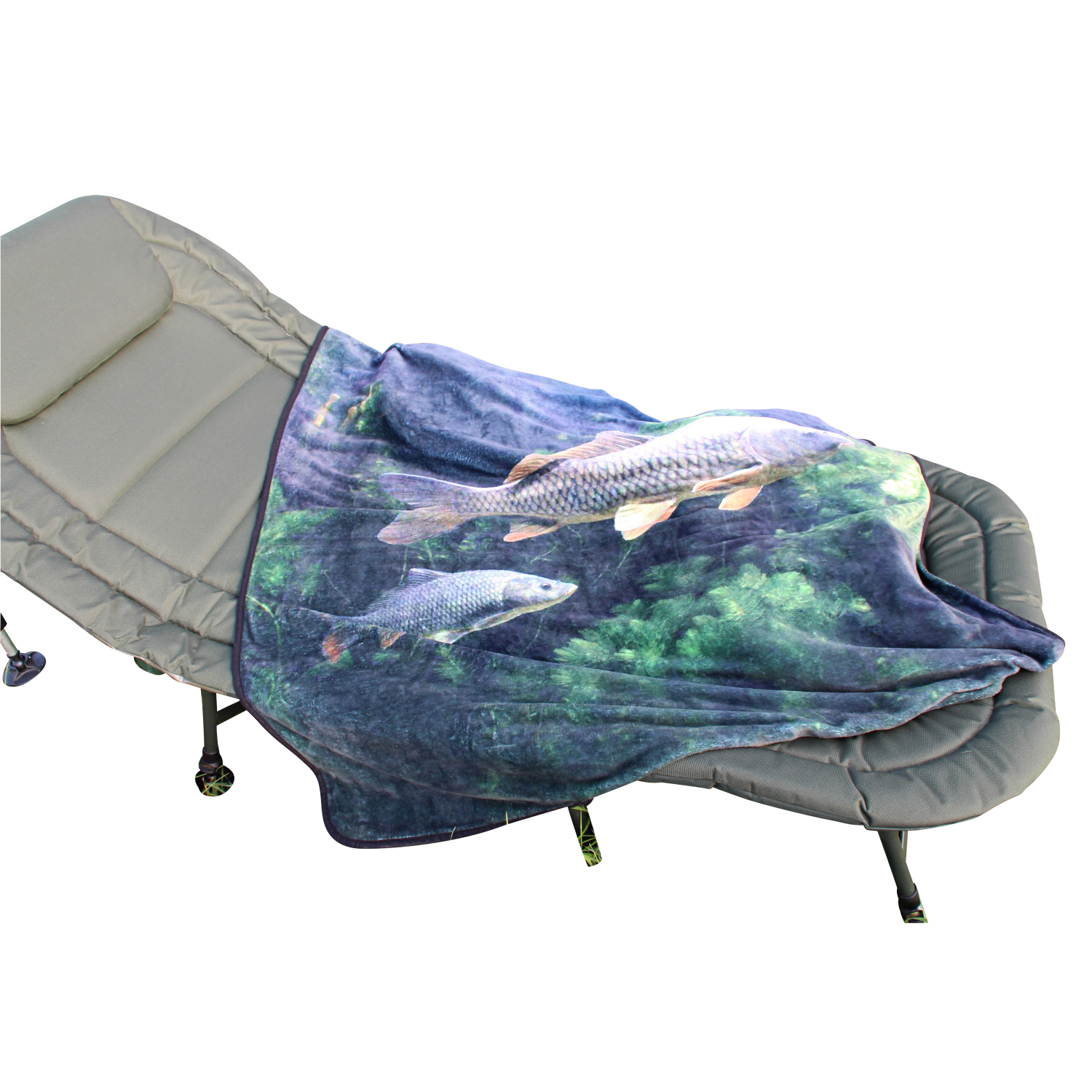 il Lago Passion Teddyfleecedecke Schuppenkarpfen