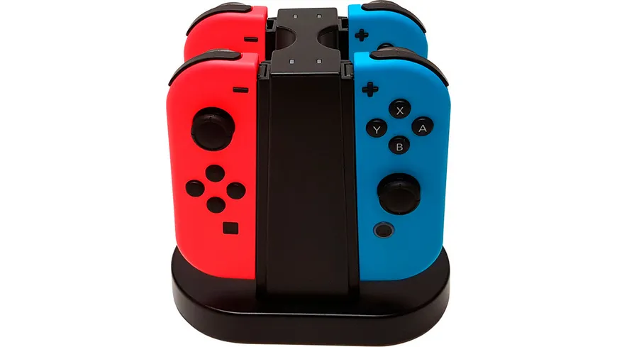 Nintendo Switch - Quad Charging Station für Joy-Con Controller / Ladestation für 4 Joy-Con Controller