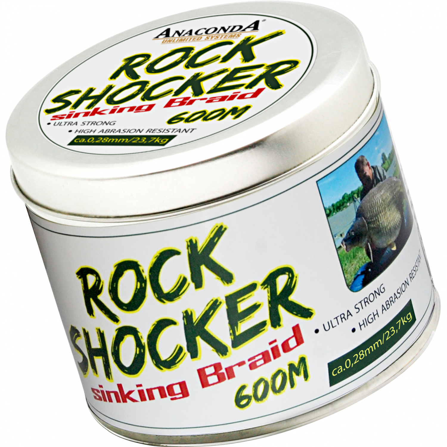 Anaconda Angelschnüre Rockshocker (grün, 600 m)