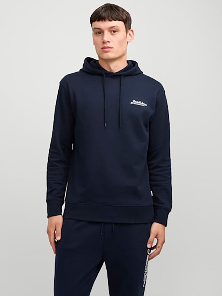 Jack & Jones Hoodie in Dunkelblau günstig kaufen