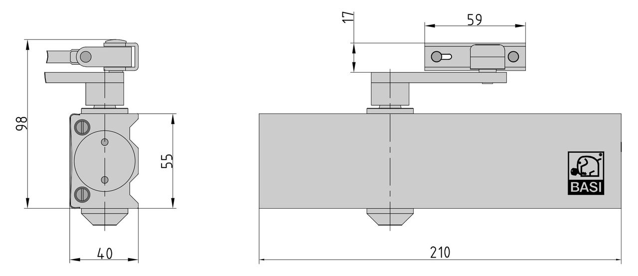 Basi TS 200 Türschließer