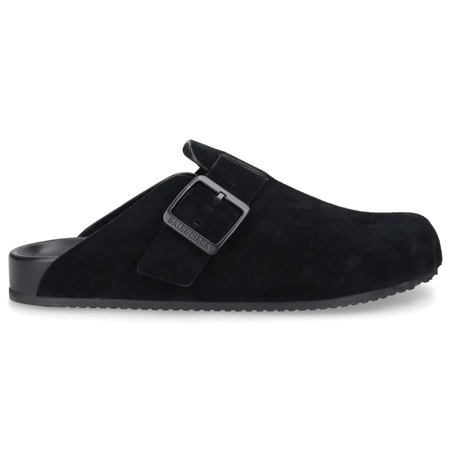 Balenciaga - Herrenschuhe Sunday Mule Veloursleder - schwarz