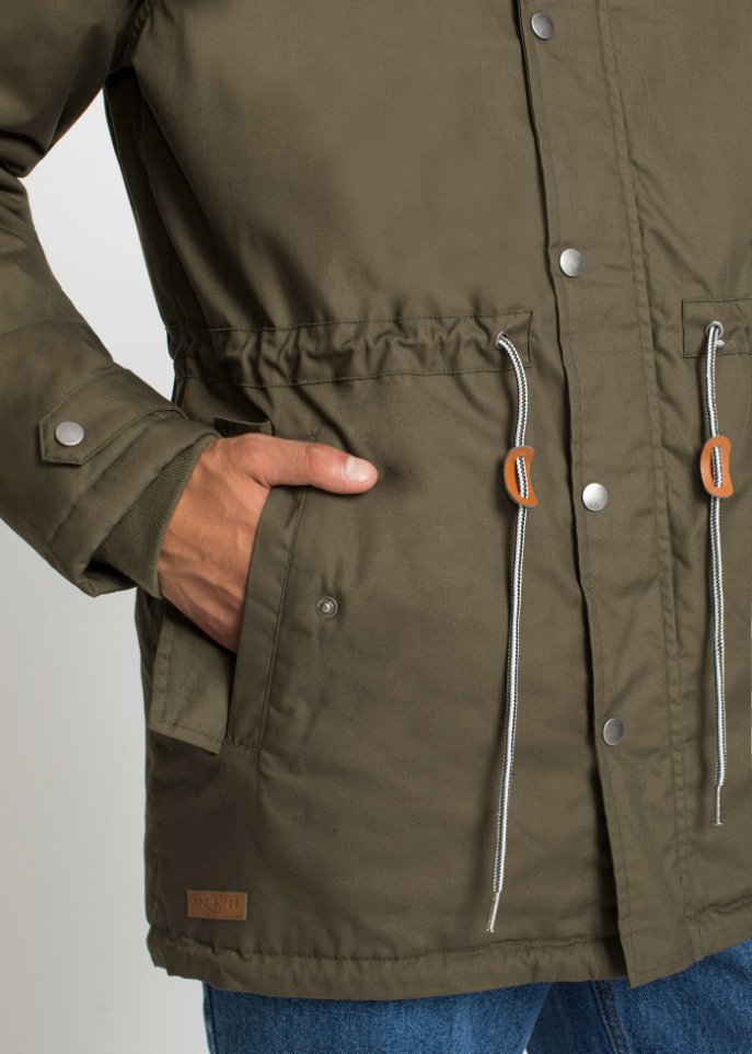 Parka mit Teddyfutter